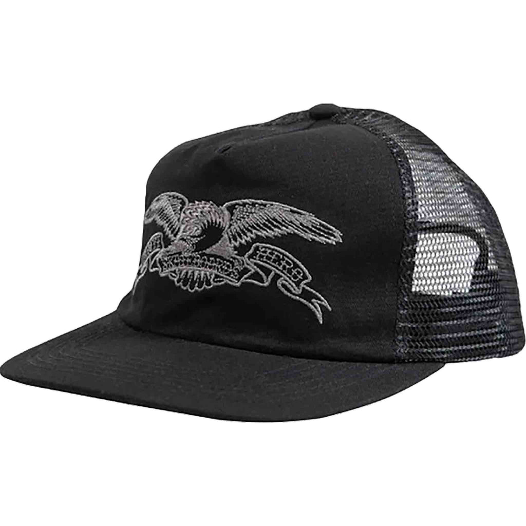 Anti Hero Basic Eagle Snapback Black Hats