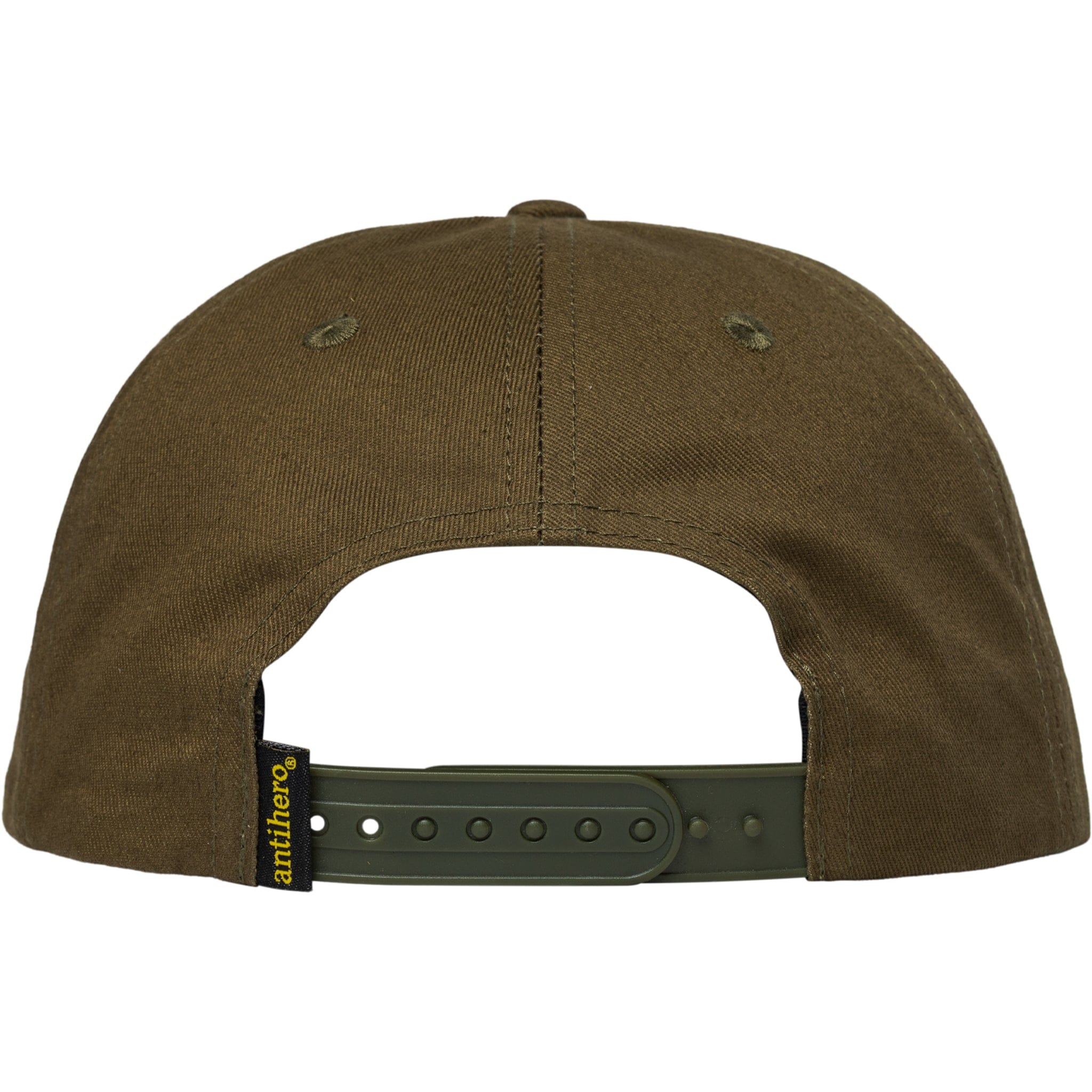 Anti Hero Basic Eagle Snapback Hat Brown Hats