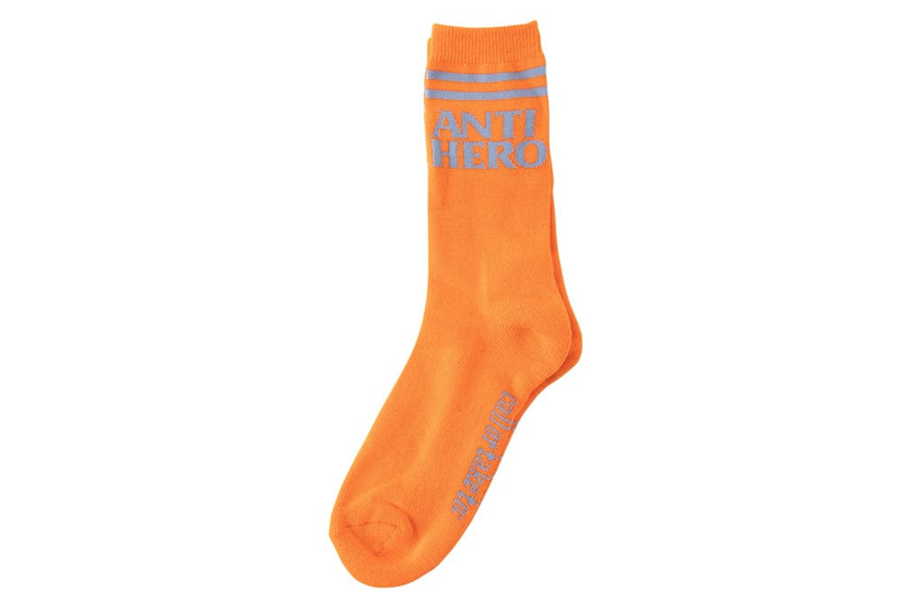Anti Hero BlackHero If Found Socks Orange Socks