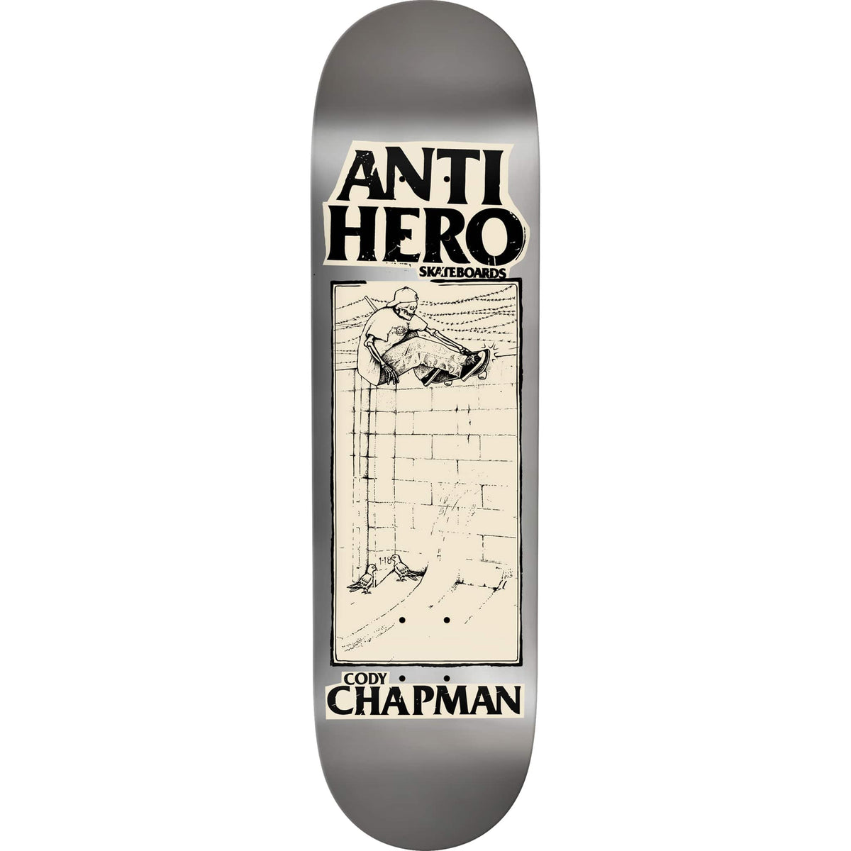 Anti Hero Cody Chapman Mountain Art Skateboard Deck 8.32" Skateboard
