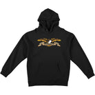 Anti Hero Eagle Heavyweight Pullover Hoodie Black Sweatshirts