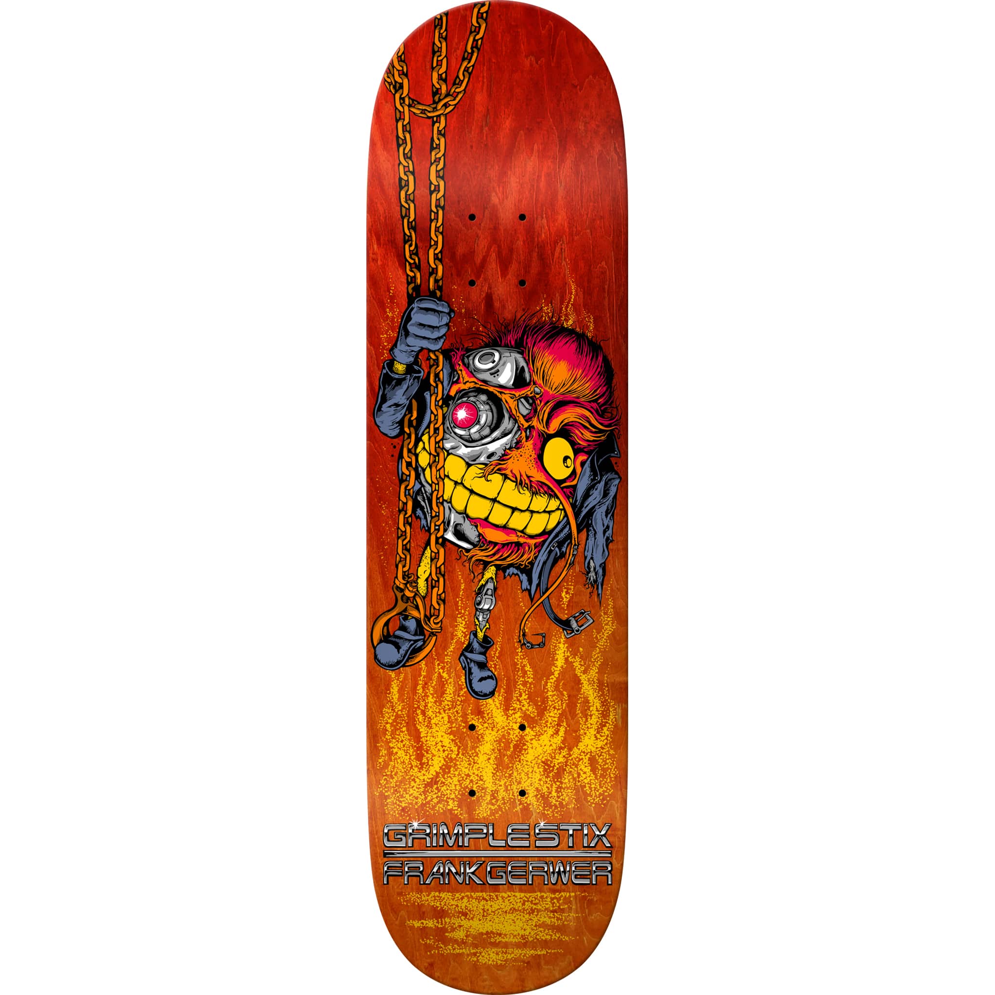Anti Hero Grimplestix Gerwer Grimplenator DBX Skateboard Deck 8.25" Skateboard