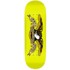 Anti Hero Horse Pill Shaped Classic Eagle 10" Skateboard Deck Yellow Skateboard