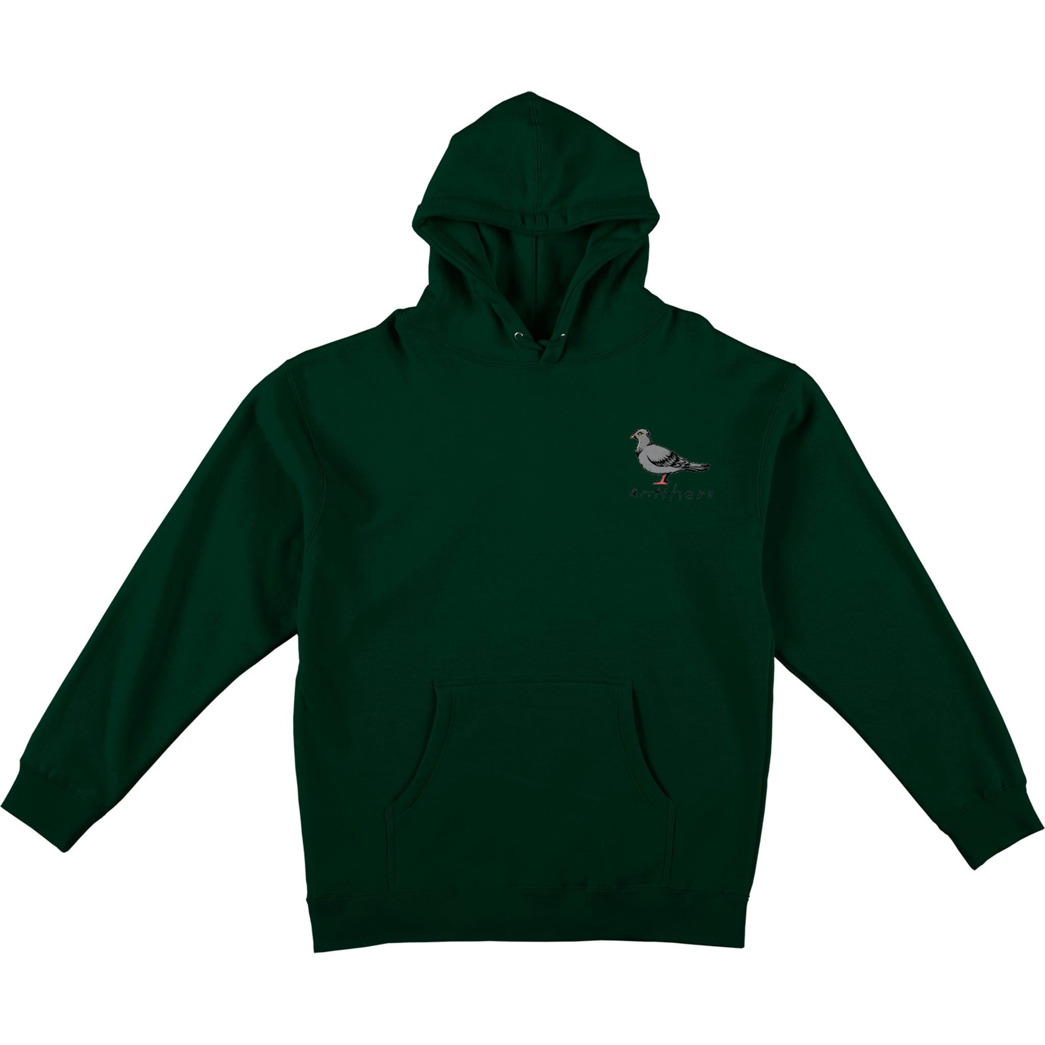 Anti Hero OG Pigeon Hoodie Dark Green Sweatshirts