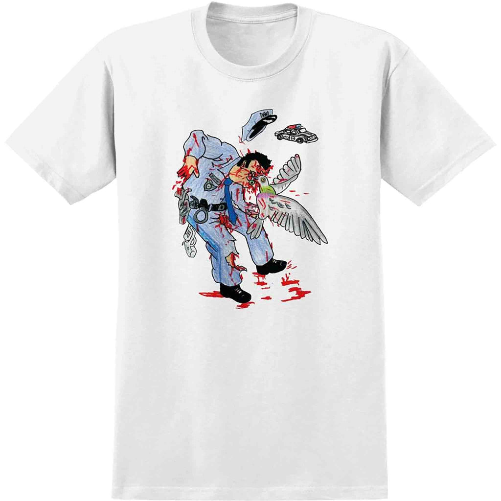 Anti Hero Pigeon Attack Tee White T Shirt
