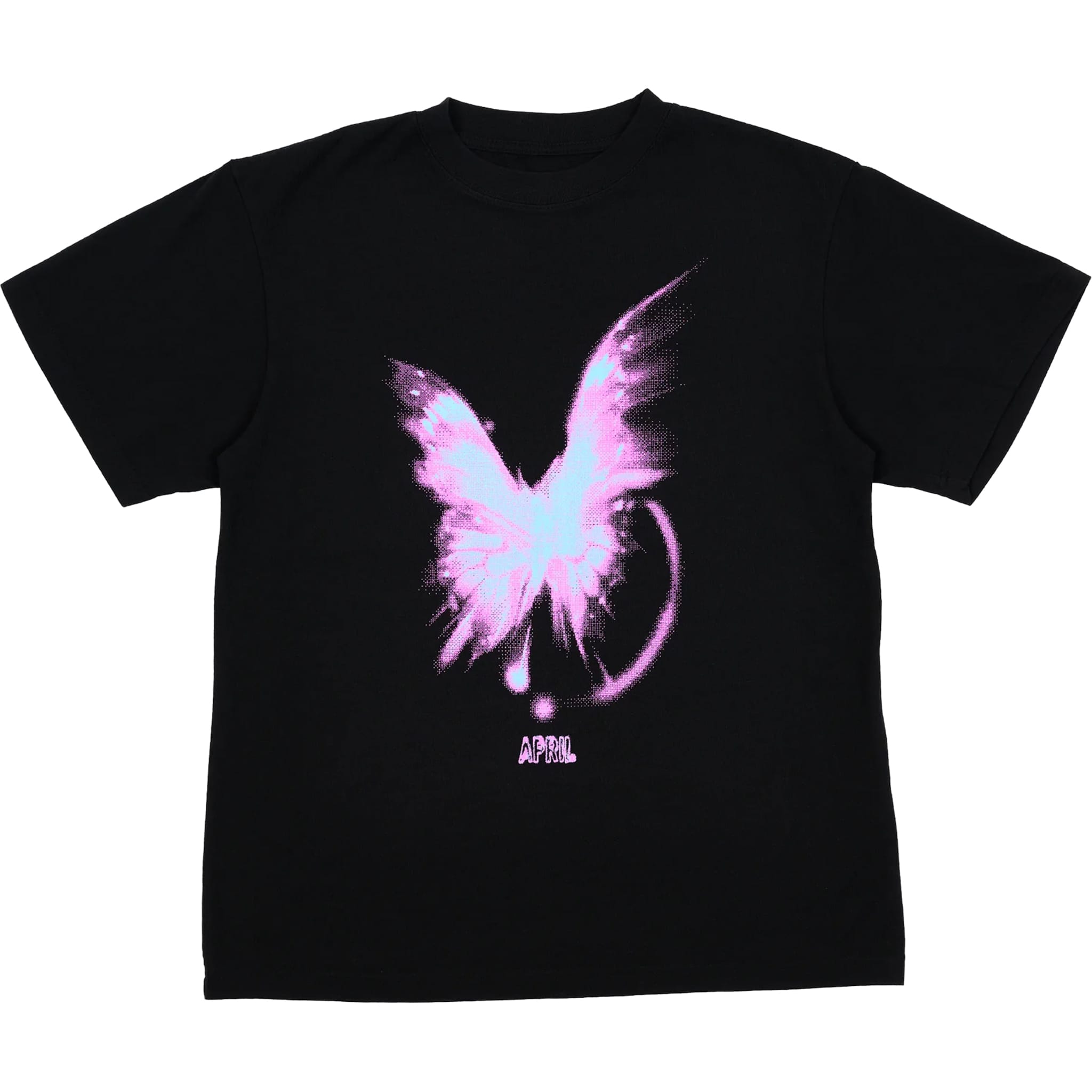 April Bright T-Shirt Vintage Black T Shirt