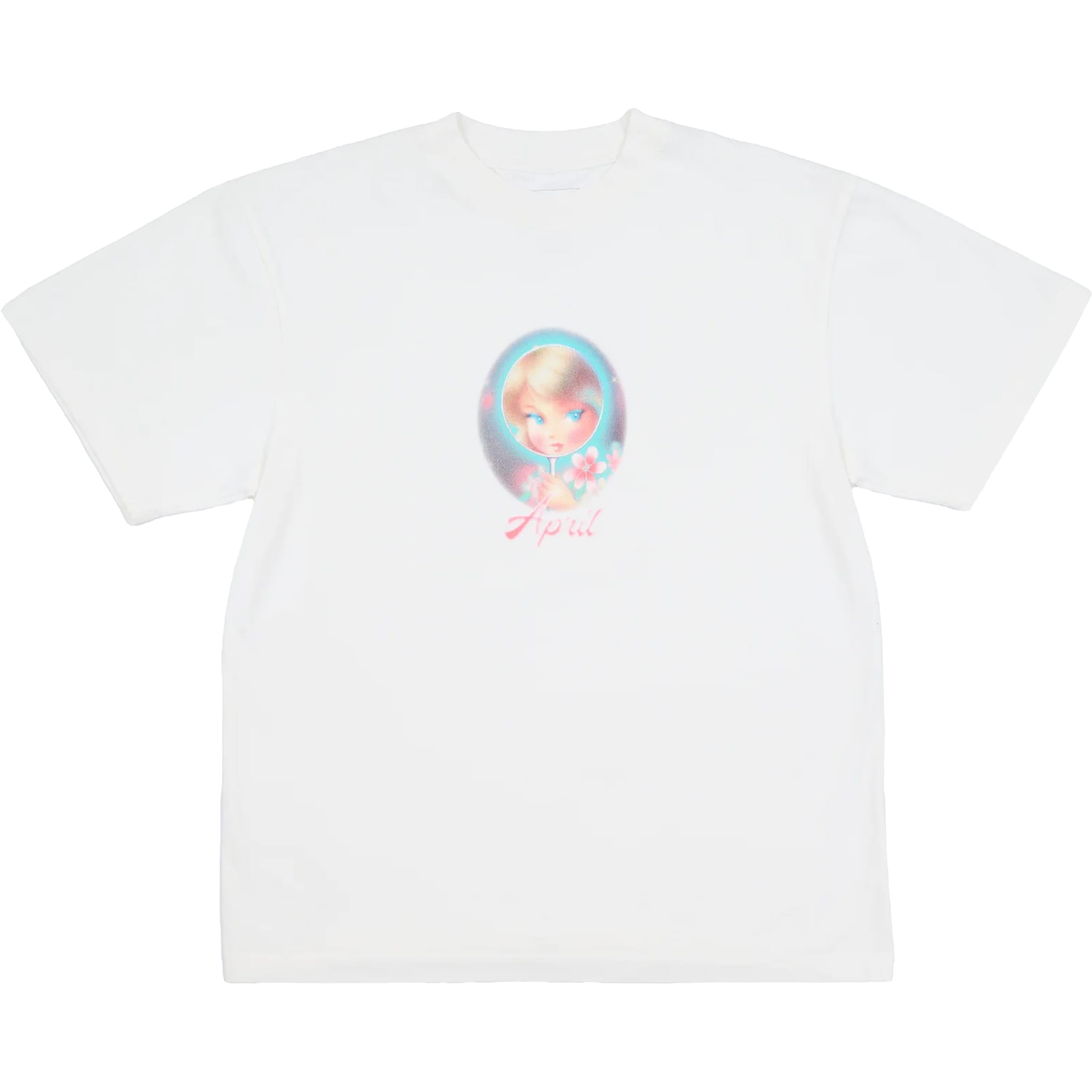 April Vanity T-Shirt White T Shirt