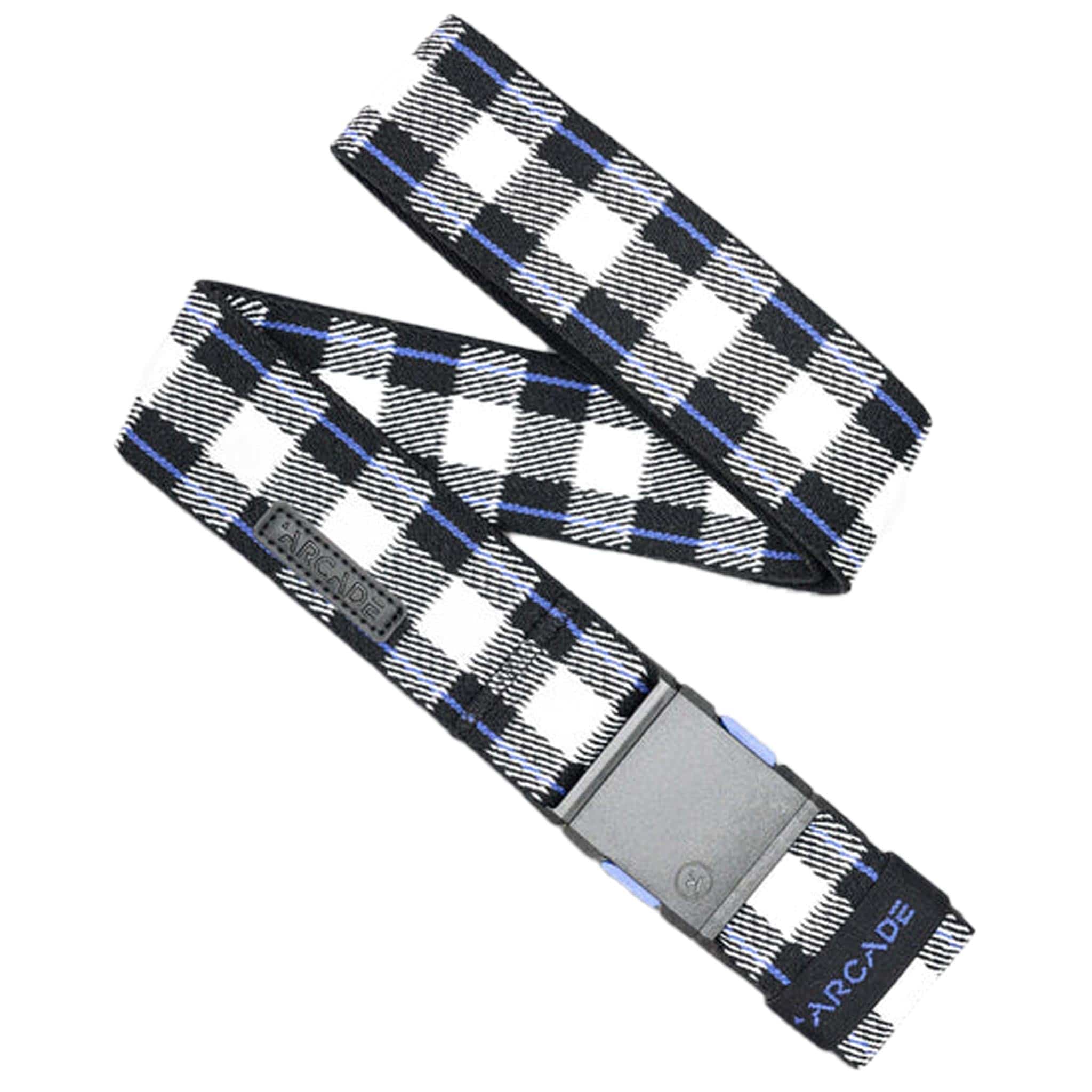 Arcade Plaid Belt Cobalt Black BELT