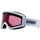 Ashbury Blackbird Staple White Goggles