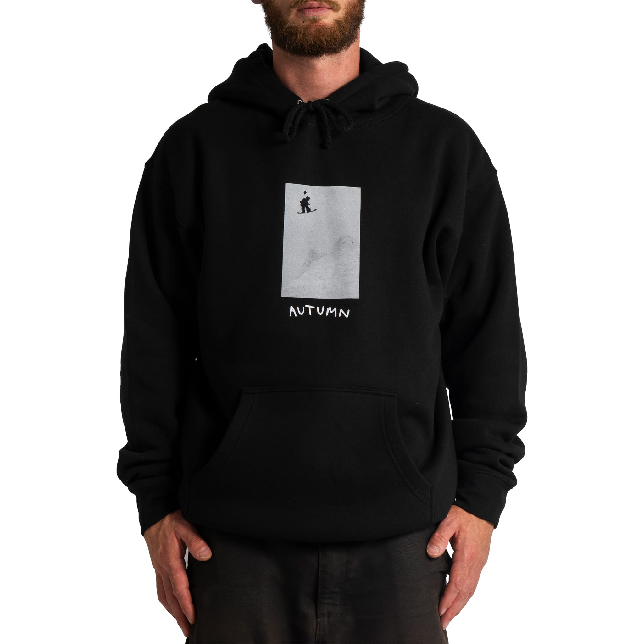 Autumn Airtime Fleece Hoodie Black Sweatshirts