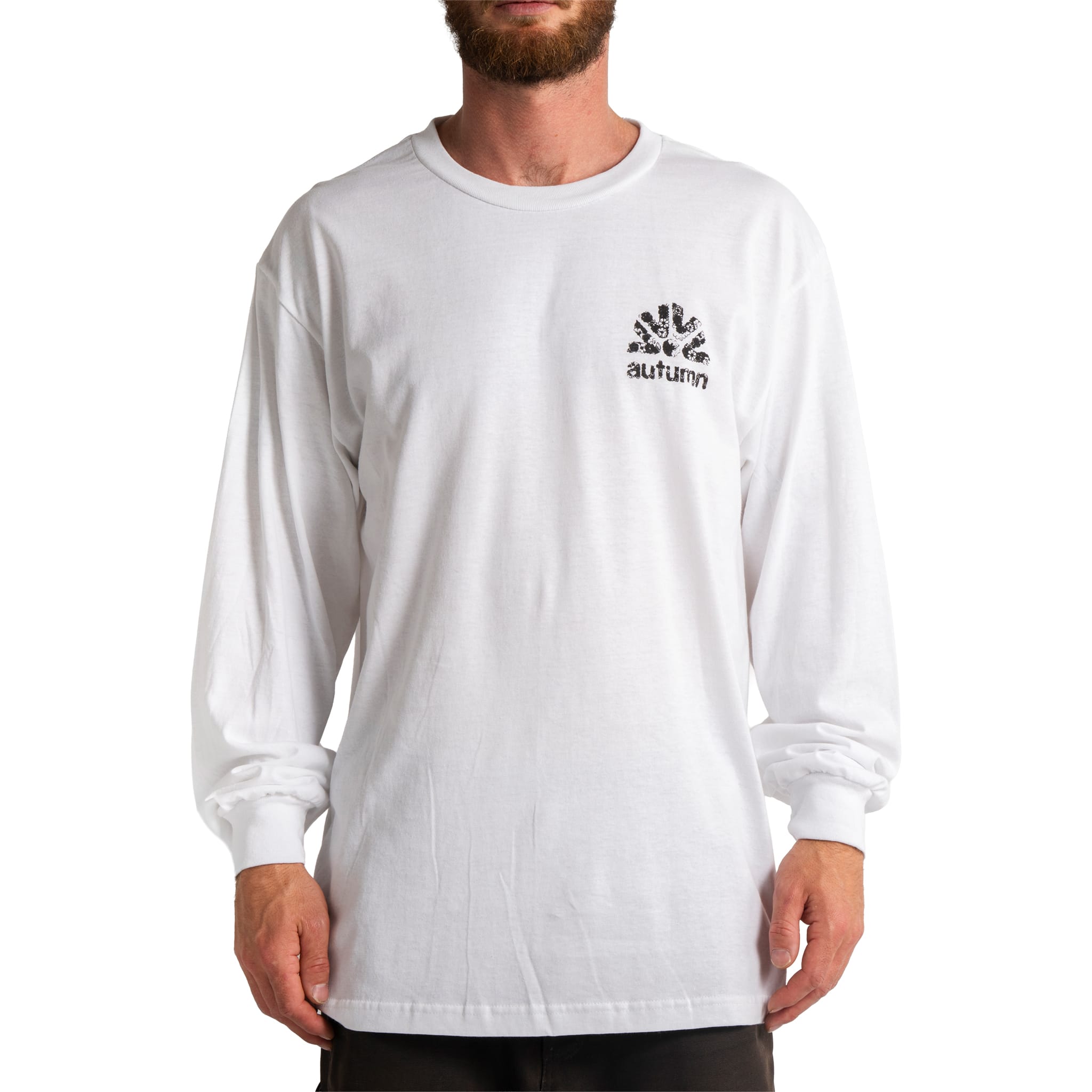 Autumn Blossom Icon LS T-Shirt White T Shirt