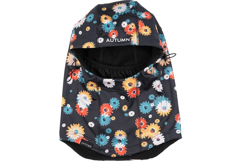 Autumn Bonded Hood Flowers Facemask