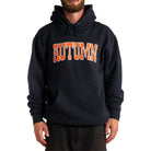 Autumn Crown Fleece Hoodie Navy Sweatshirts