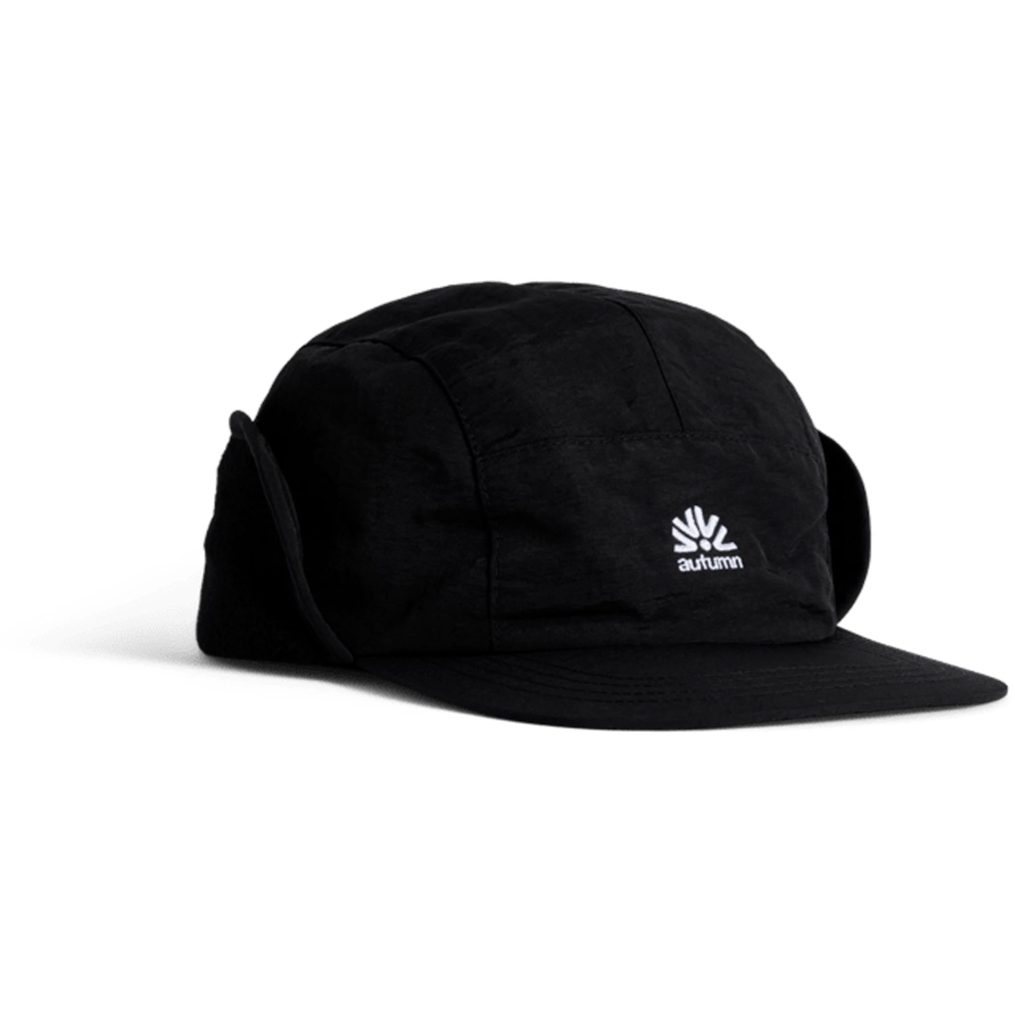 Autumn DWR Flap Cap Black Hats