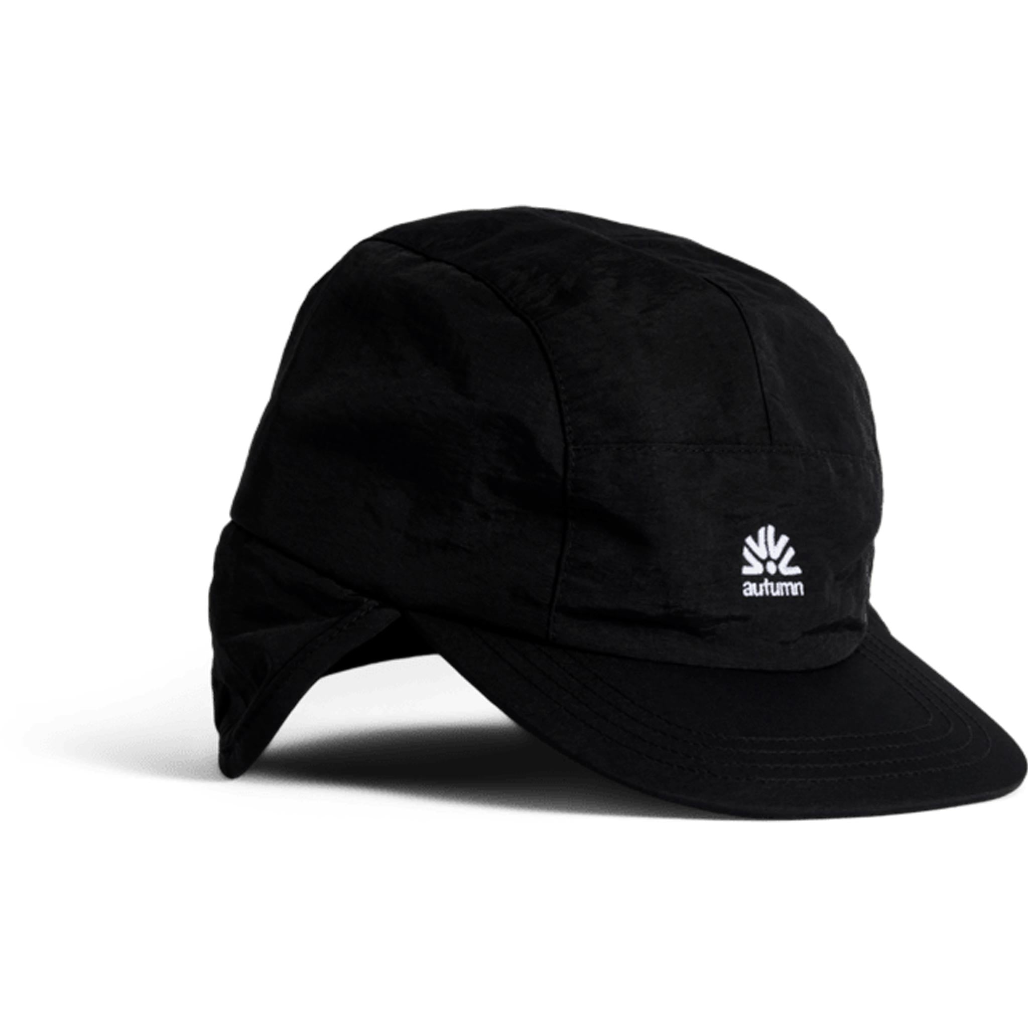 Autumn DWR Flap Cap Black Hats