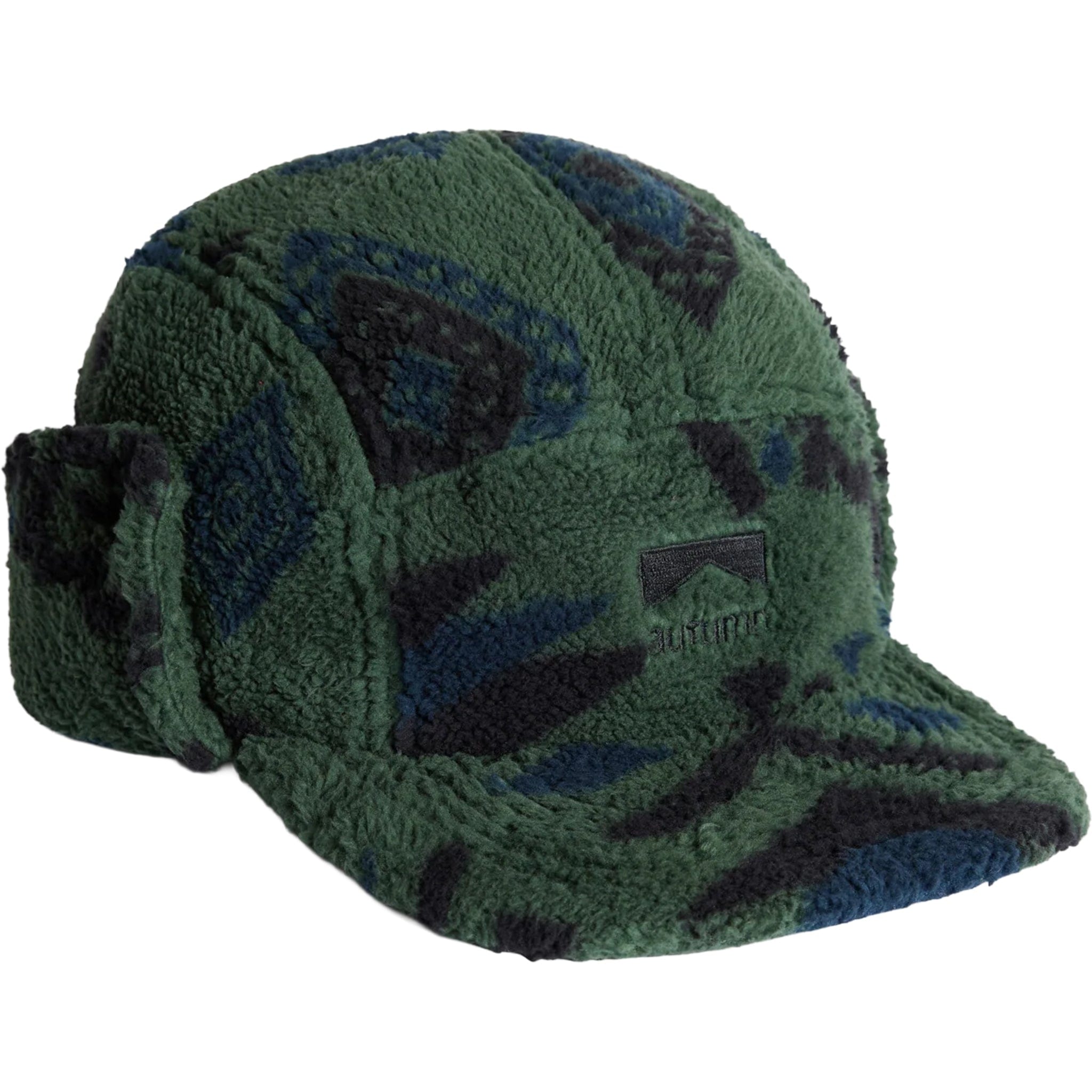 Autumn Fleece Flap Cap Green Hats