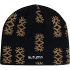 Autumn Glyphs Beanie Black Beanies
