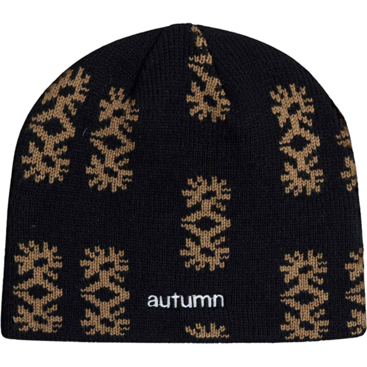 Autumn Glyphs Beanie Black Beanies