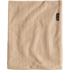 Autumn Grid Fleece Neck Gaiter Sand Facemask