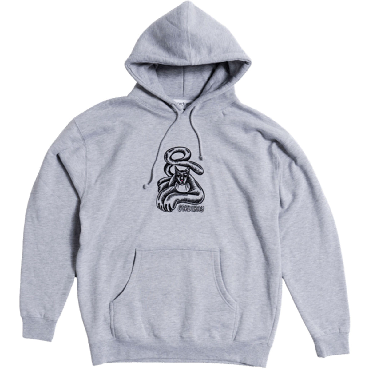 Autumn Jamie Cat Hooded Fleece Heather Grey 2027 Sweatshirts