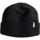 Autumn Reverse Fleece Beanie Black Beanie