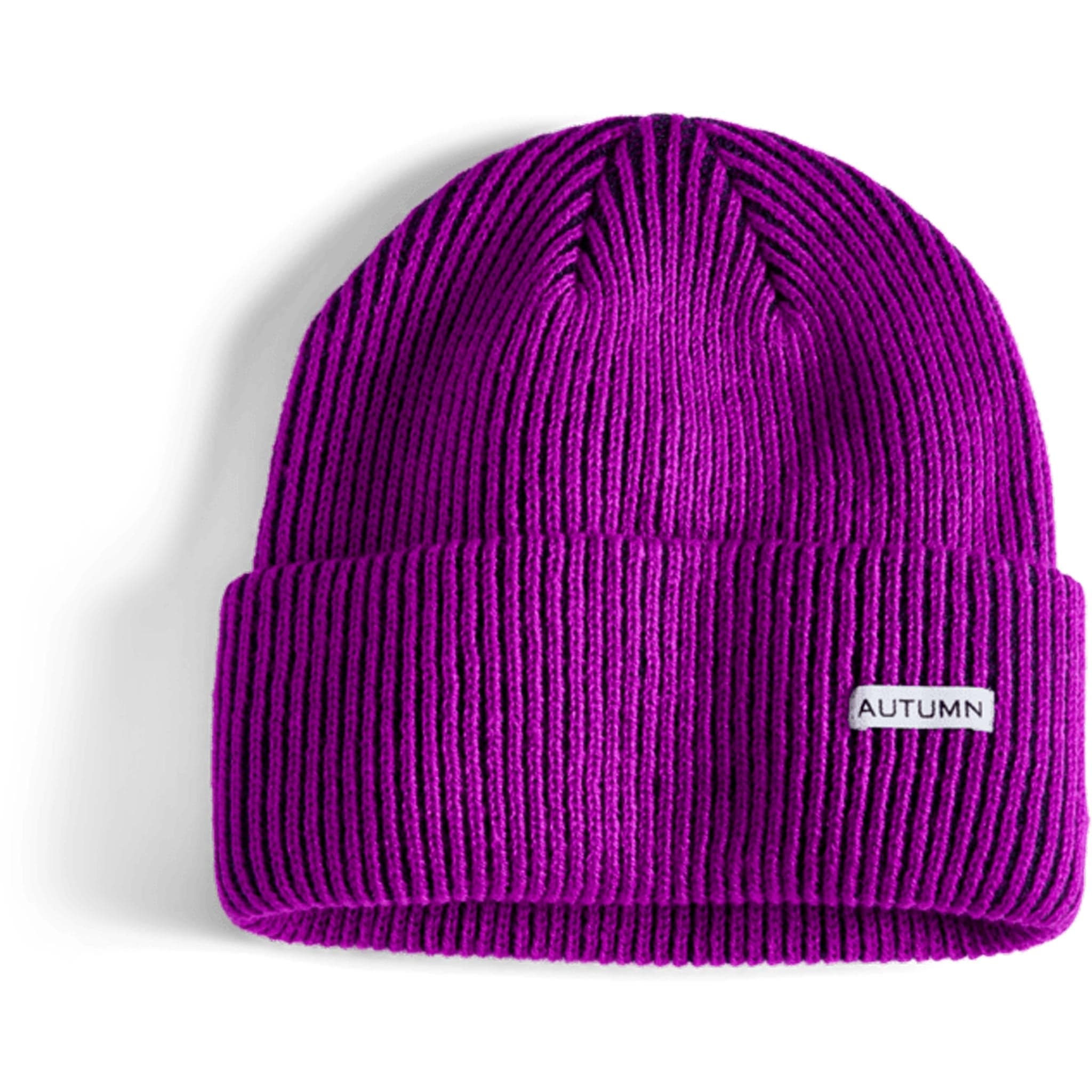 Autumn Select Cord Beanie Purple Navy Beanie