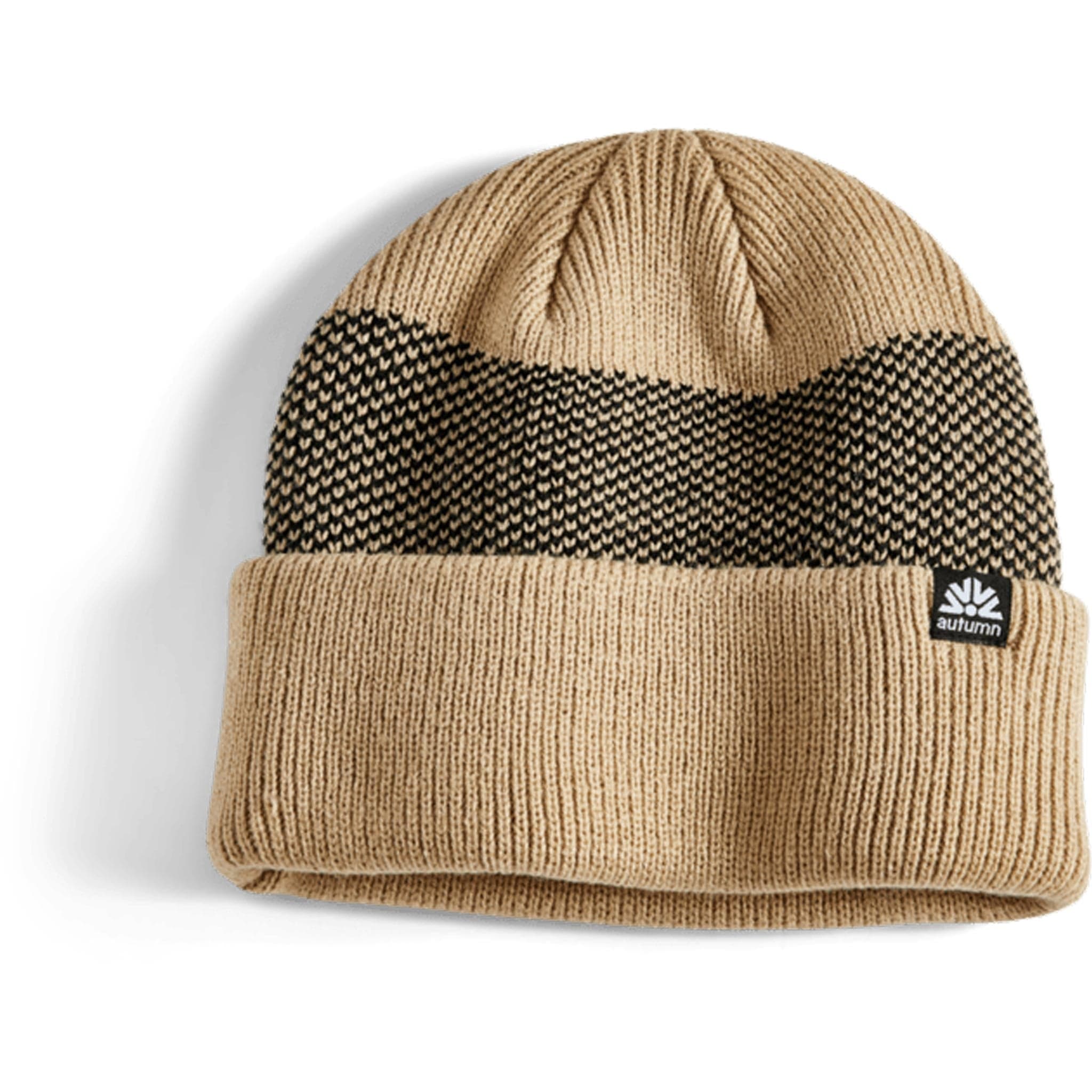 Autumn Simple Birdseye Beanie Khaki Beanie