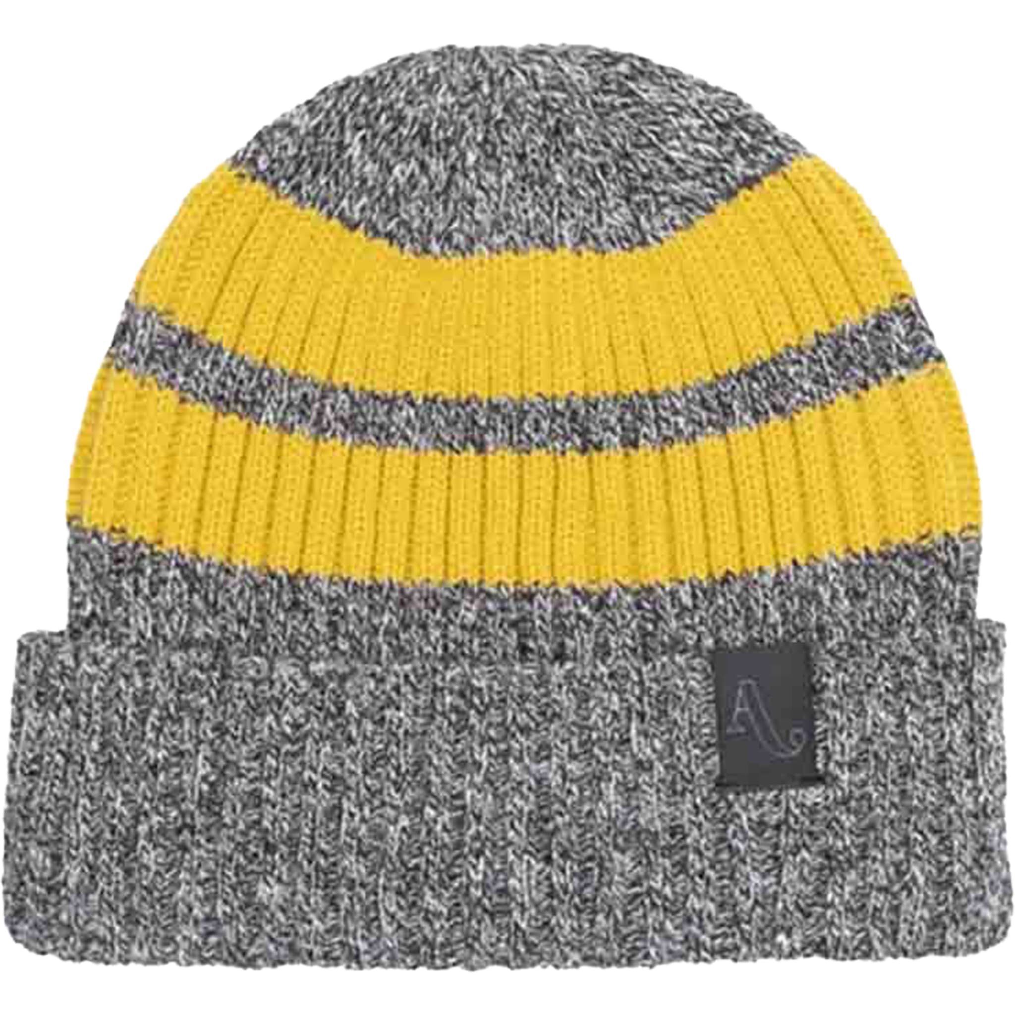 Autumn Simple Rugby Beanie Black Marl Beanie