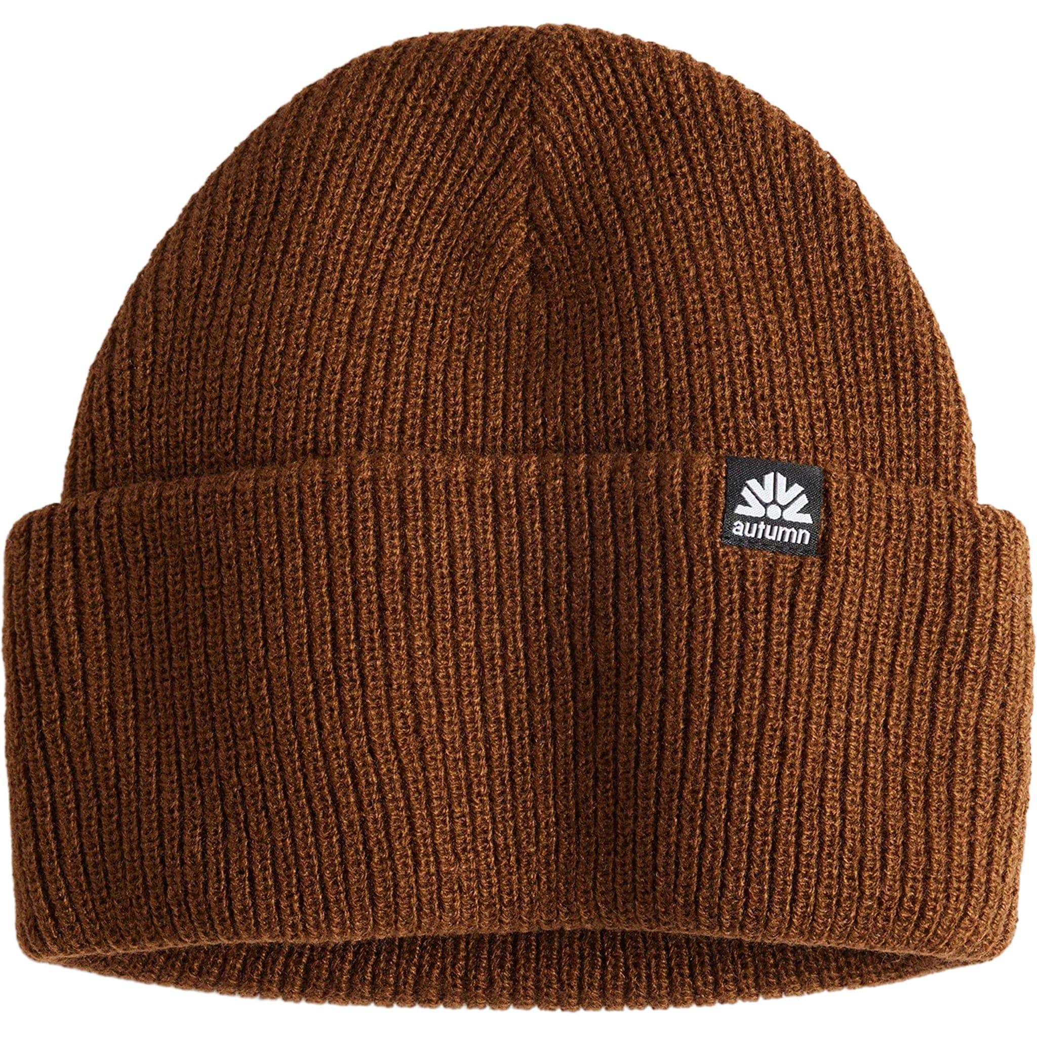 Autumn Simple Solid Beanie Brown Beanie