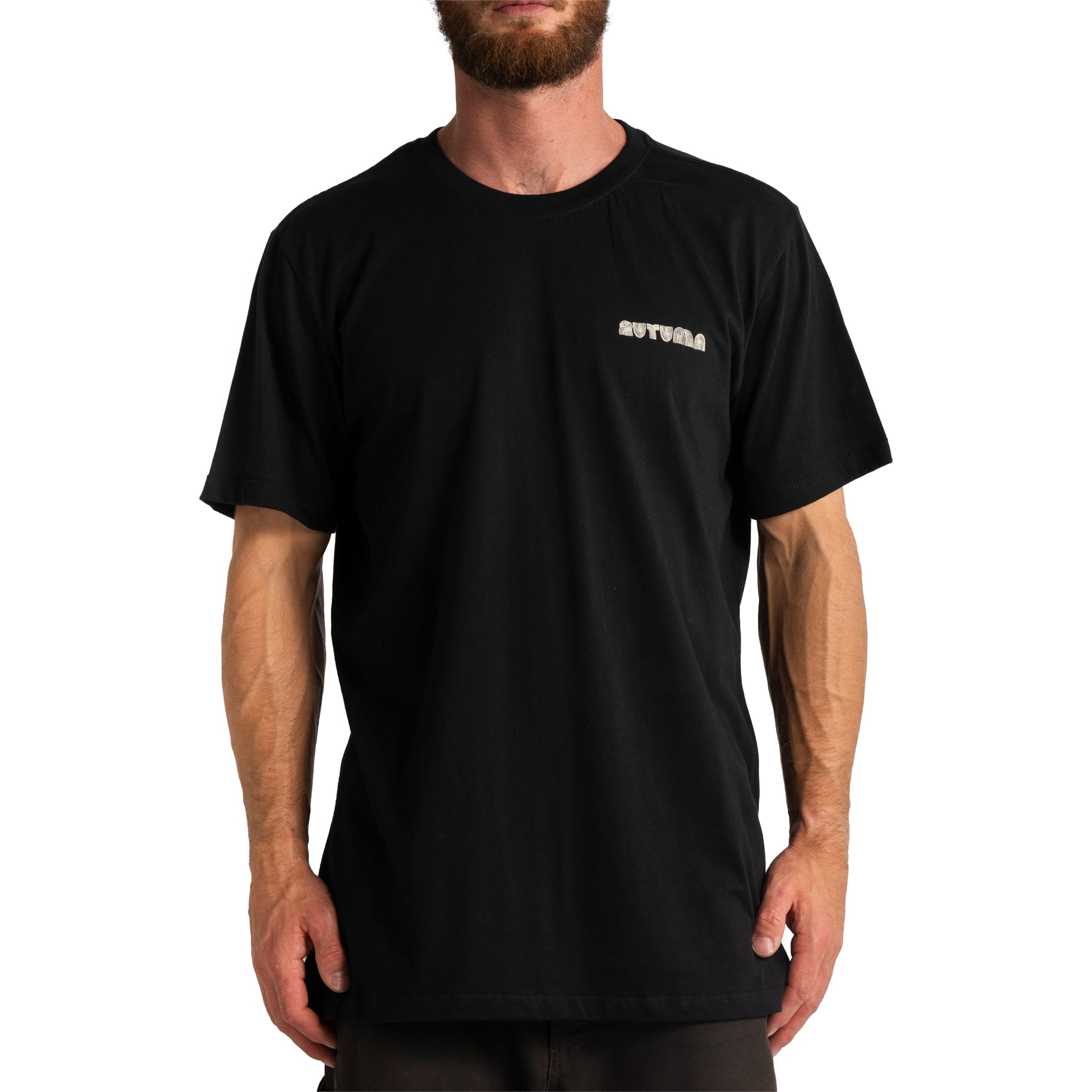 Autumn Soy Foliage T-Shirt Black T Shirt