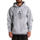 Autumn Soy Lady MTN Fleece Hoodie Heather Grey Sweatshirts