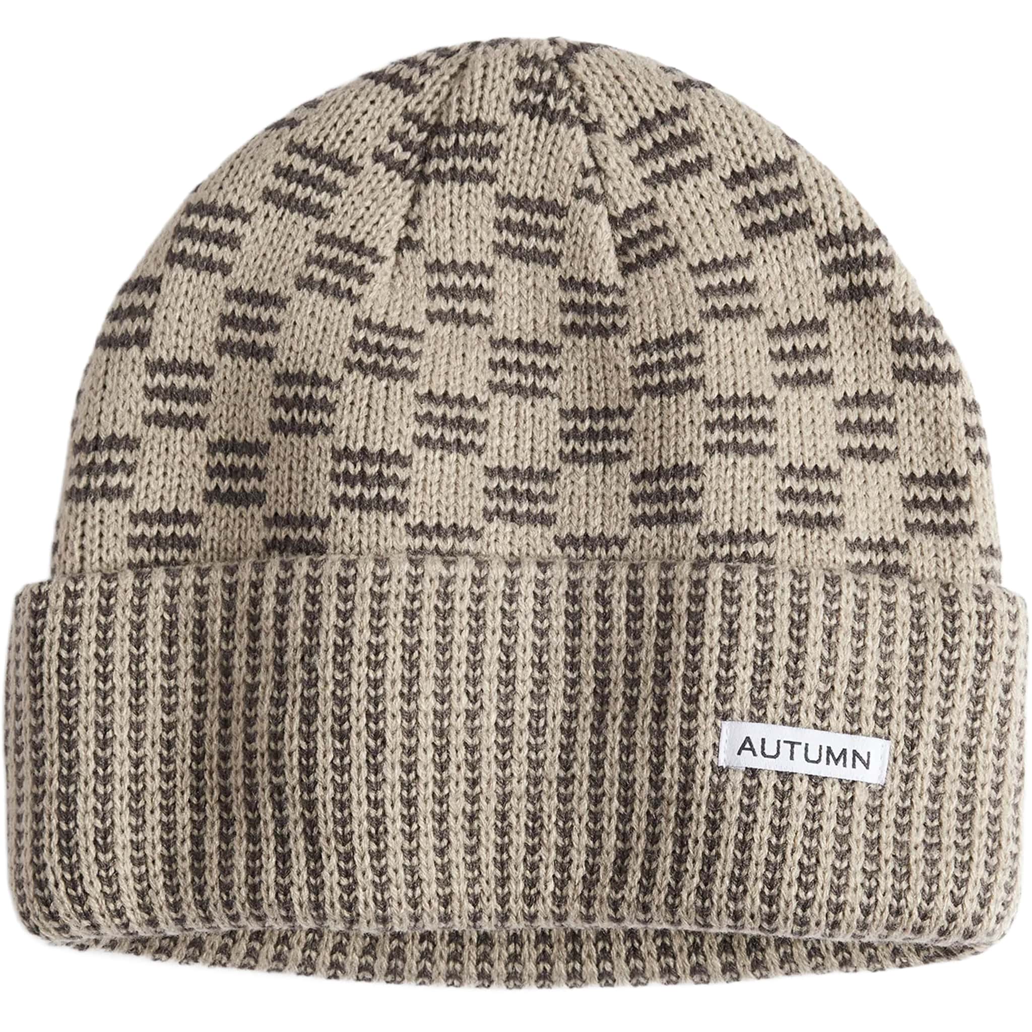 Autumn Squared Beanie Steam Grey Beanie