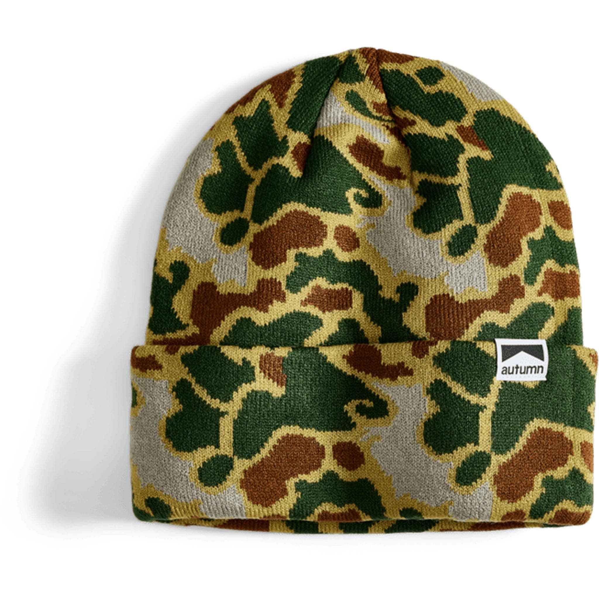 Autumn Surplus Duck Camo Beanie Gold Beanie