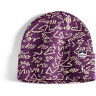 Autumn Surplus Gus Camo Beanie Eggplant Beanie