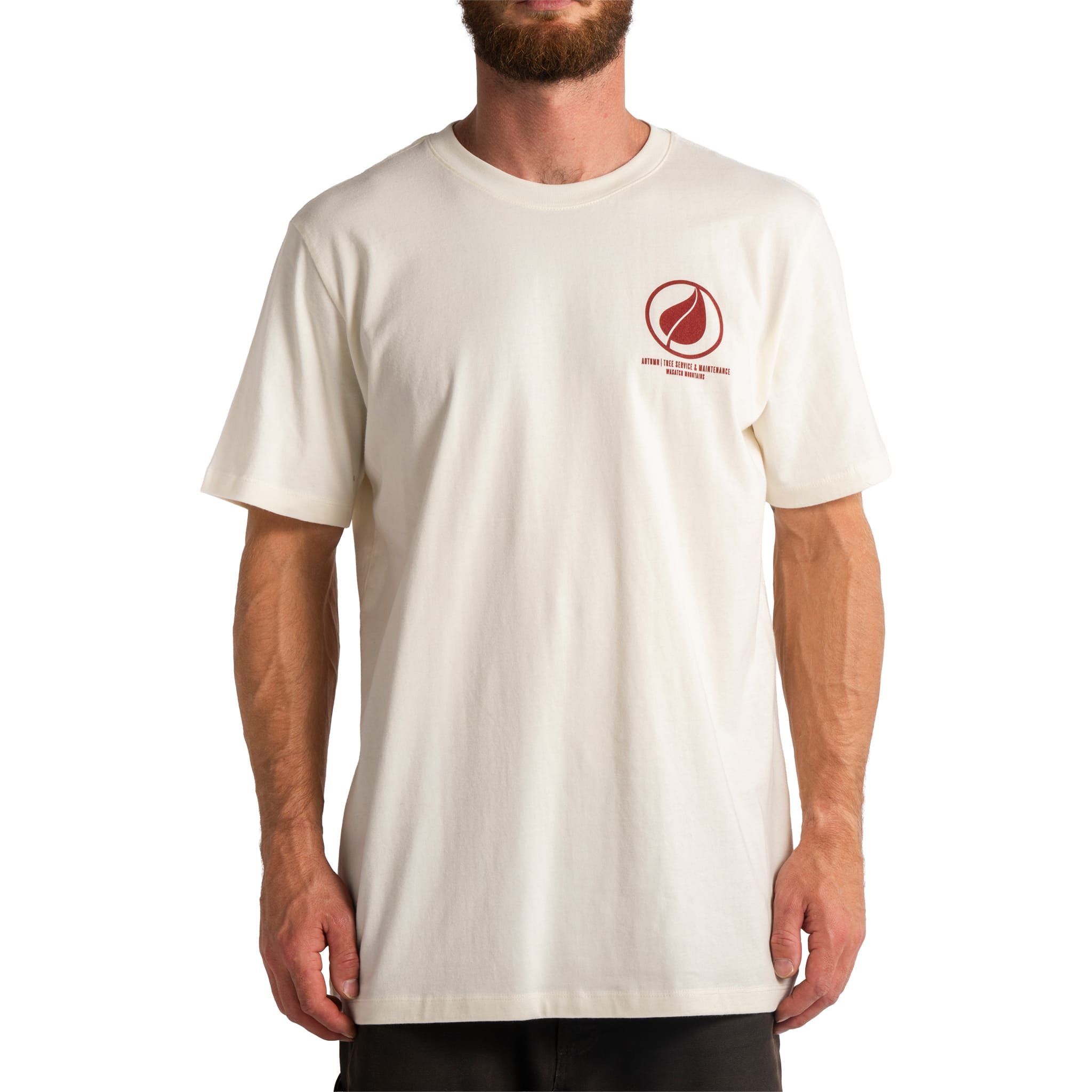 Autumn Tree Service T-Shirt Vintage White T Shirt