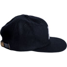 Autumn Wool Six Panel Strapback Black Beanies