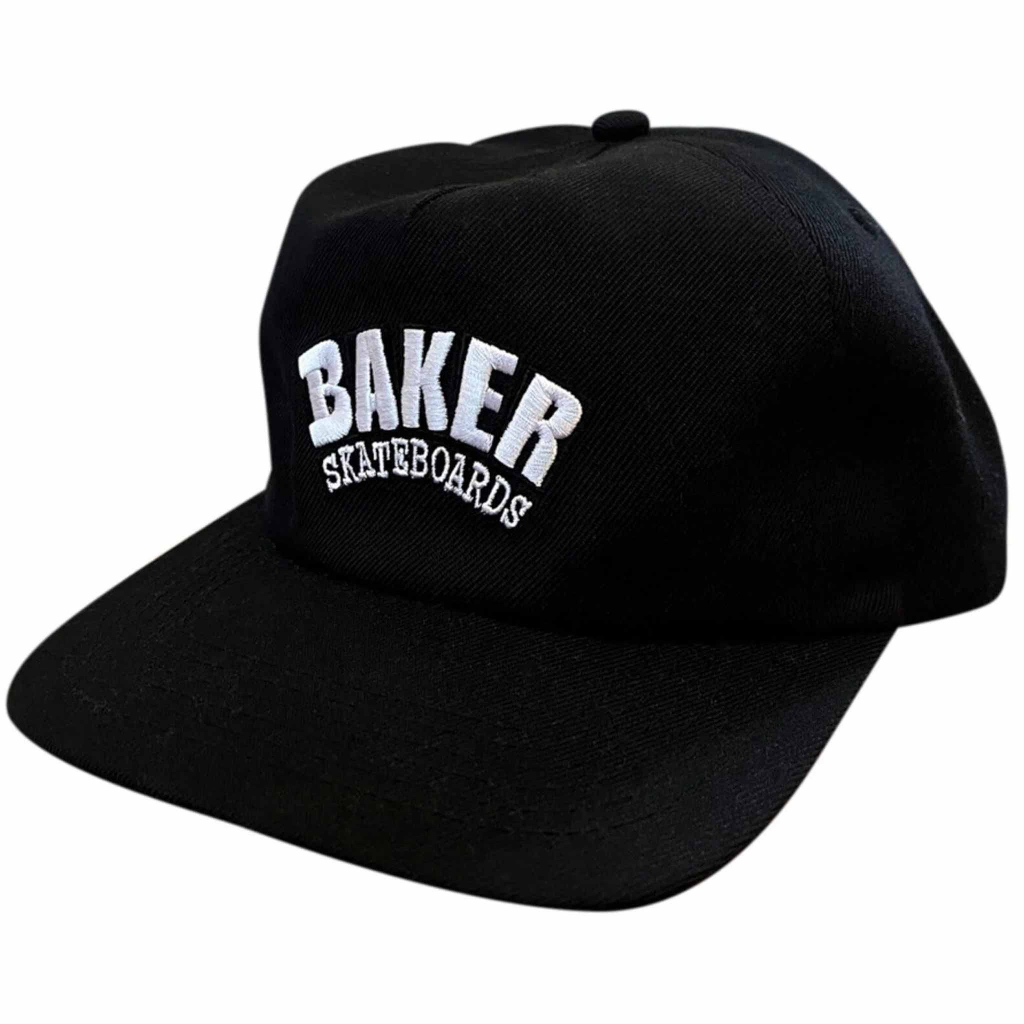 Baker Arch Logo Snapback Black Hats