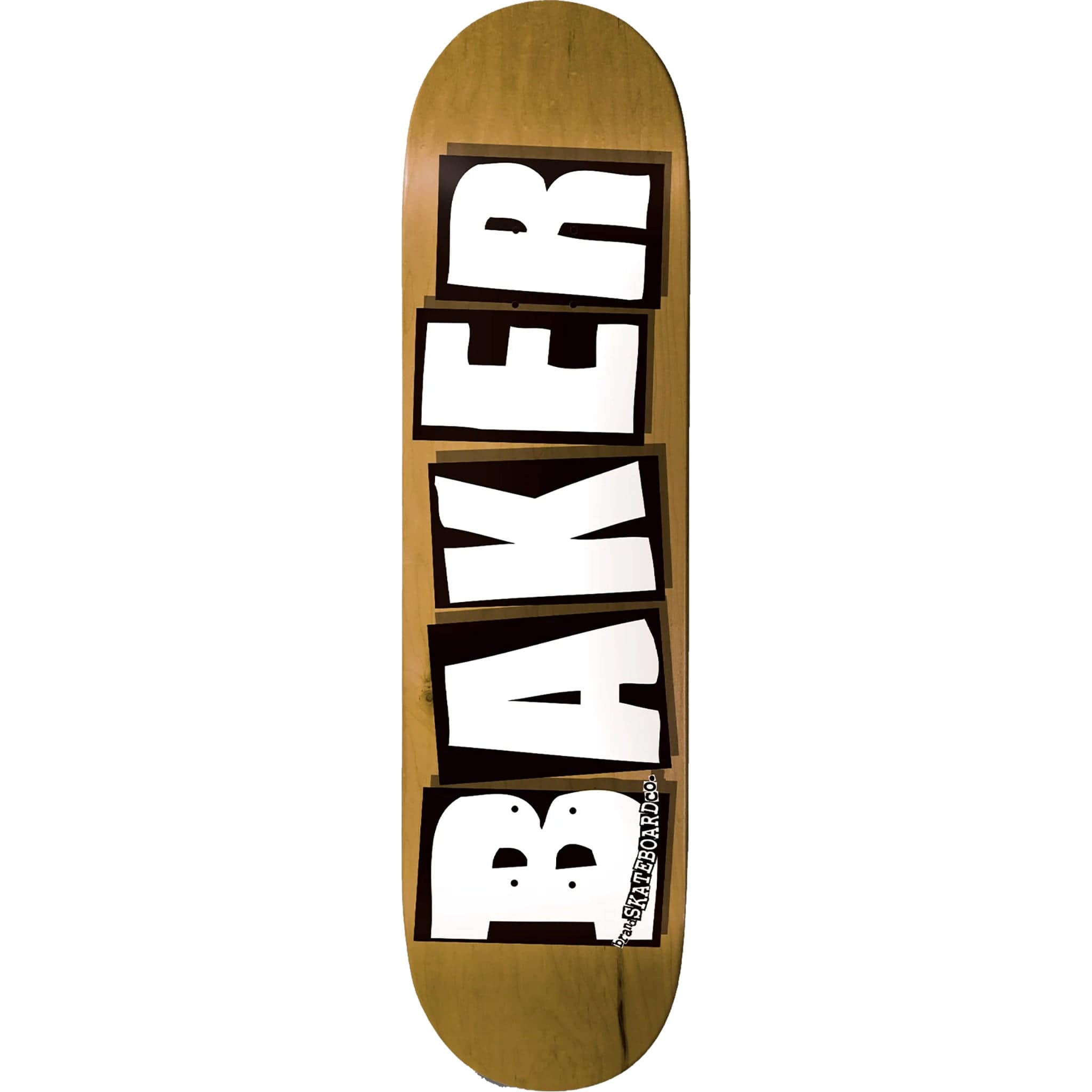 Baker Brand Logo B2 Square Shape 8.25" Skateboard Deck Skateboard