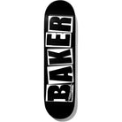 Baker Brand Logo Black White 8.25" Skateboard Deck Skateboard