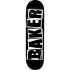 Baker Brand Logo Black White Skateboard Deck 8.25" Skateboard