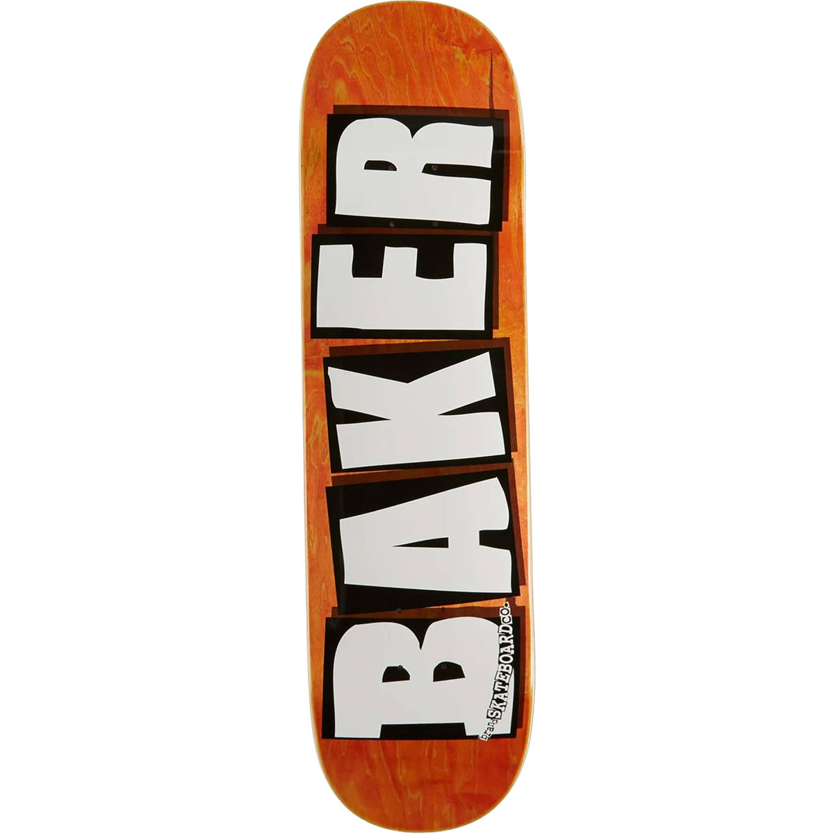 Baker Brand Logo Veneers B2 Skateboard Deck 8.5" Skateboard