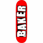 Baker Brand Logo White Skateboard Deck 8.25" Skateboard