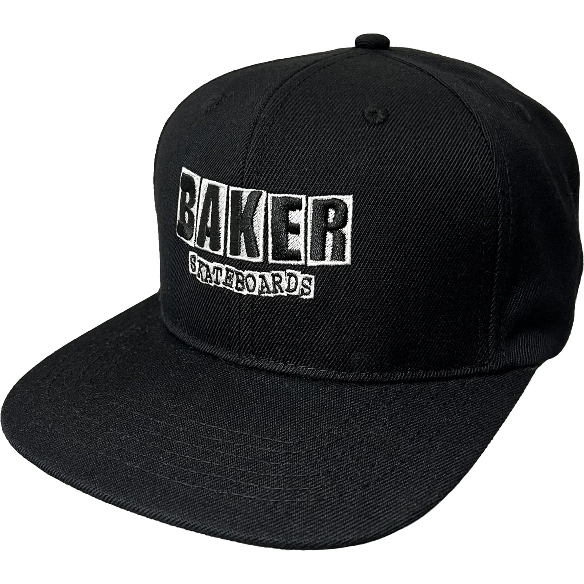 Baker Classic Logo Snapback Hat Black Hats