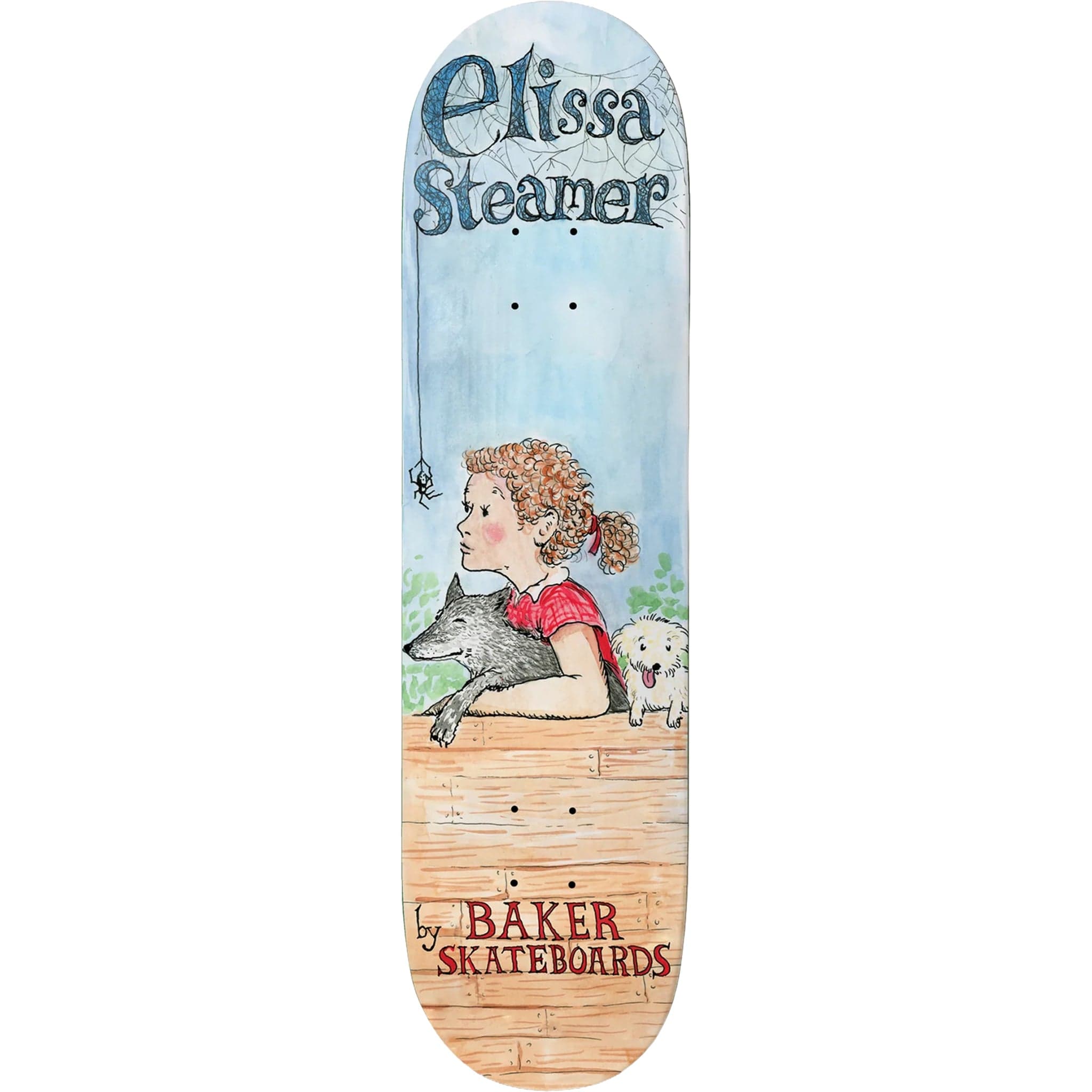 Baker Elissa's Web Skateboard Deck 8.25" Skateboard