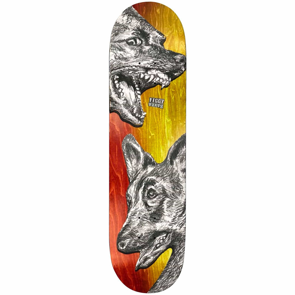 Baker Figgy Yeller 8.475" Skateboard Deck Skateboard