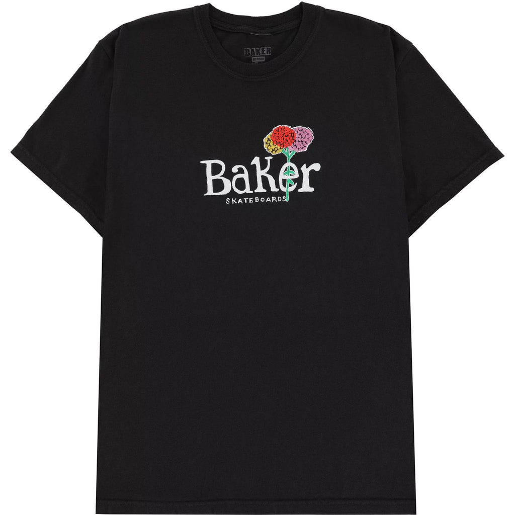 Baker Fleurs Tee Black T Shirt