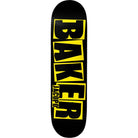 Baker Jacopo Brand Logo Danger YLW Skateboard Deck 8" Skateboard