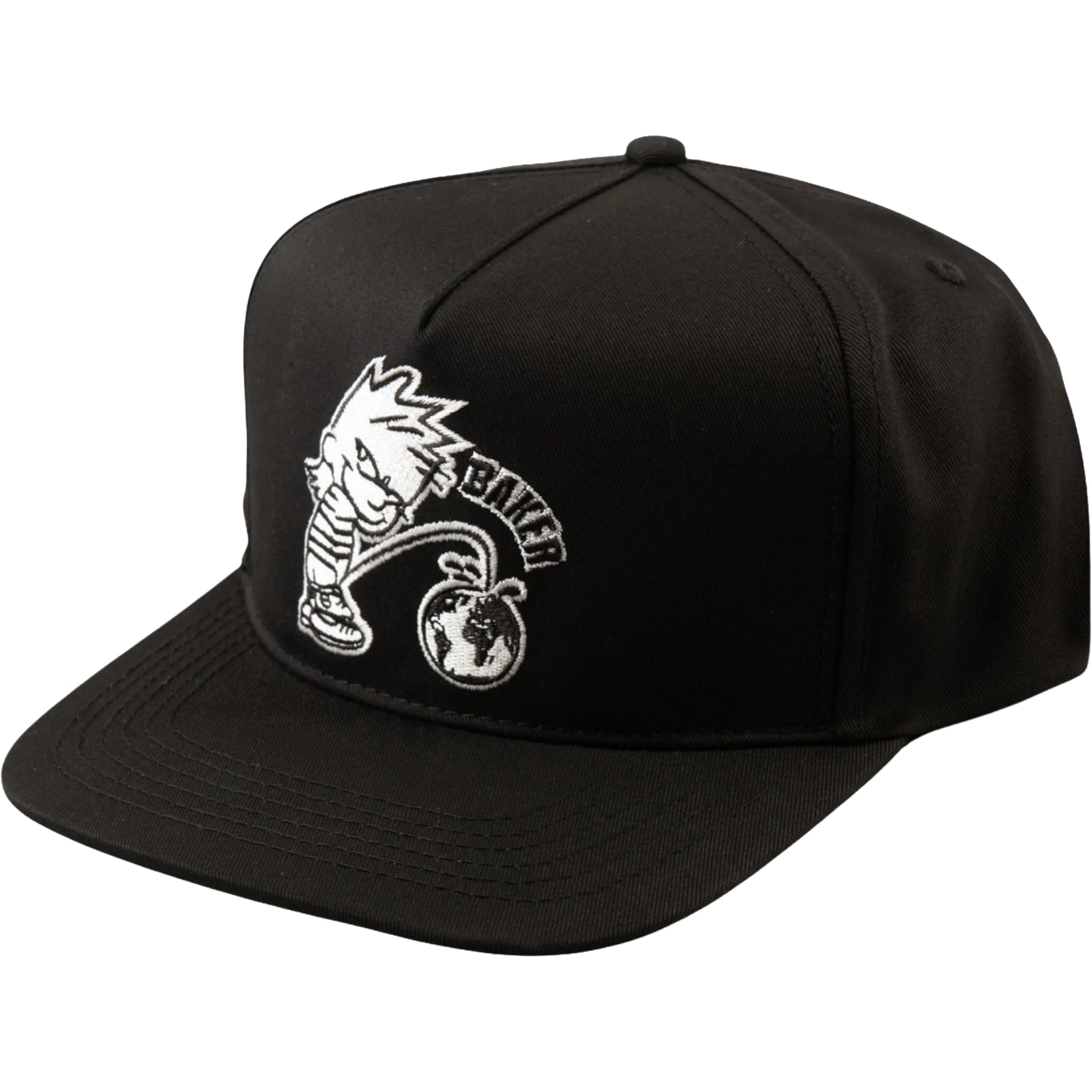 Baker Whizz Kid Snapback Hat Black Hats