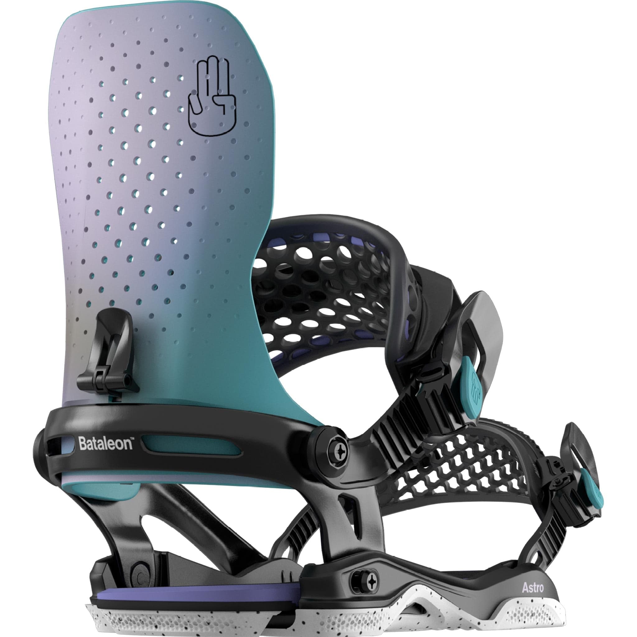 Bataleon Astro AW Snowboard Binding Midnight Fade 2025 Mens Bindings