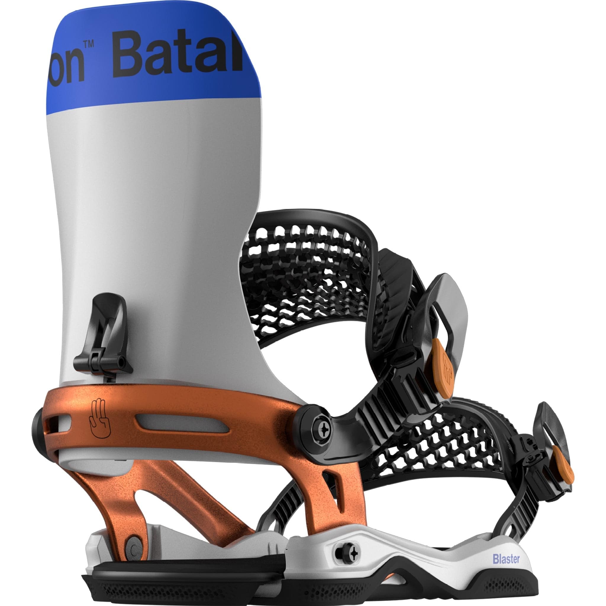 Bataleon Blaster AW Snowboard Binding Bone White Copper 2025 Mens Bindings